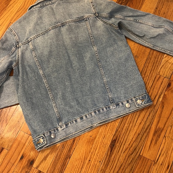 H&M Denim Jacket w/ Jewels - Size 10 - Picture 6 of 6